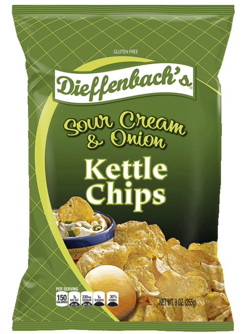Dieffenbach's® Sour Cream & Onion Kettle Chips