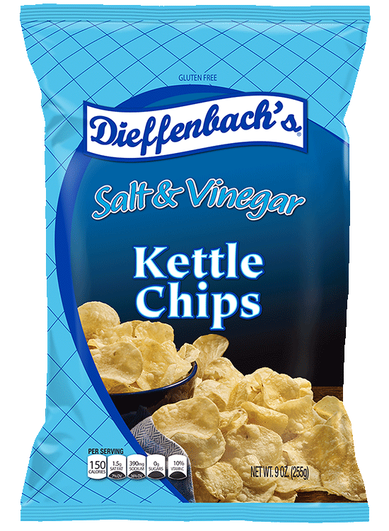 Dieffenbach's® Salt & Vinegar Kettle Chips