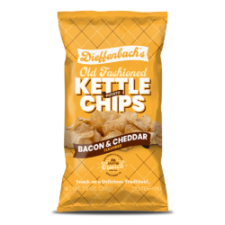 Dieffenbach's Bacon & Cheddar Kettle Chips