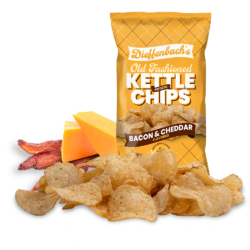 Dieffenbach's Bacon & Cheddar Kettle Chips