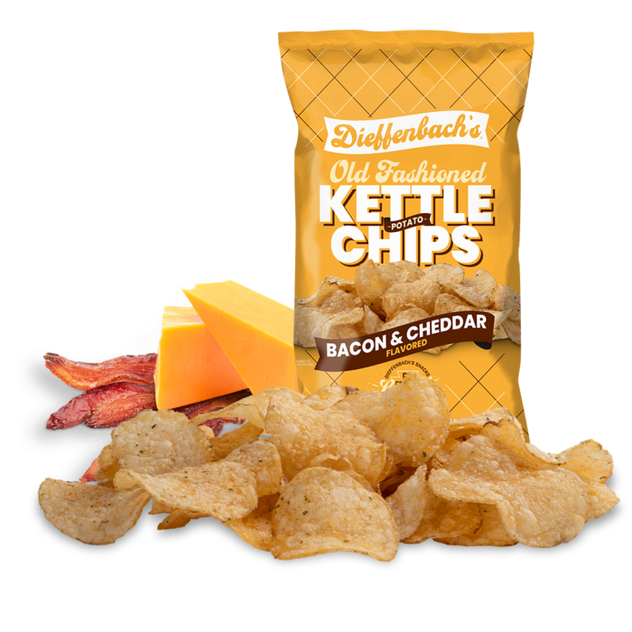 Dieffenbach's Bacon & Cheddar Kettle Chips