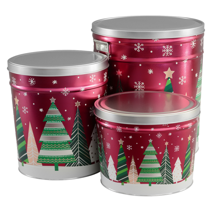 Holiday Trees Tin