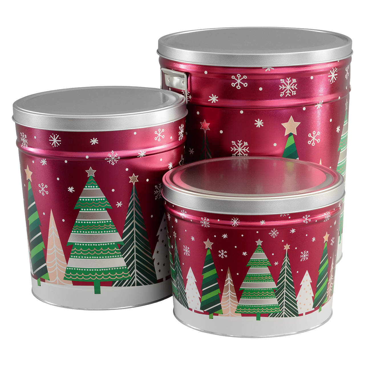 Holiday tin cans discount