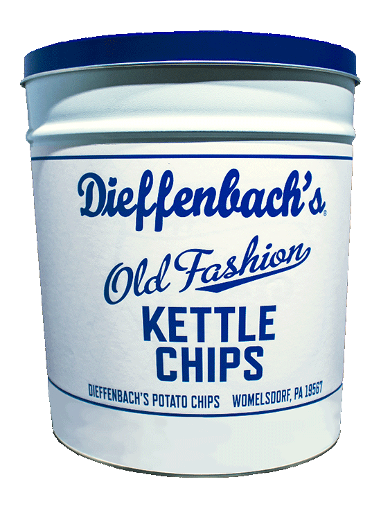 Dieffenbach's® Classic Kettle Chips Tin Dieffenbach's Potato Chips