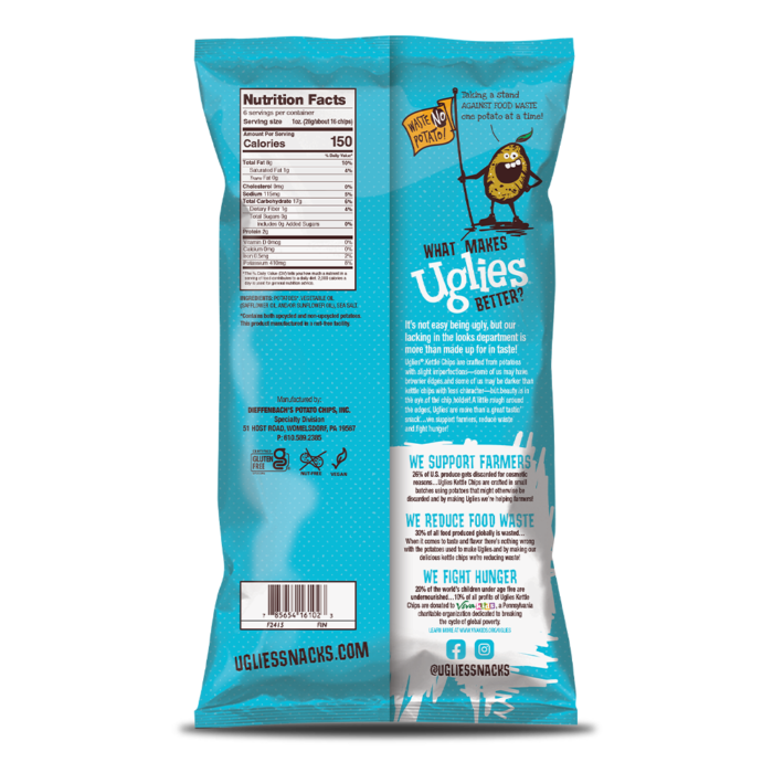 Uglies Sea Salt Kettle Chips