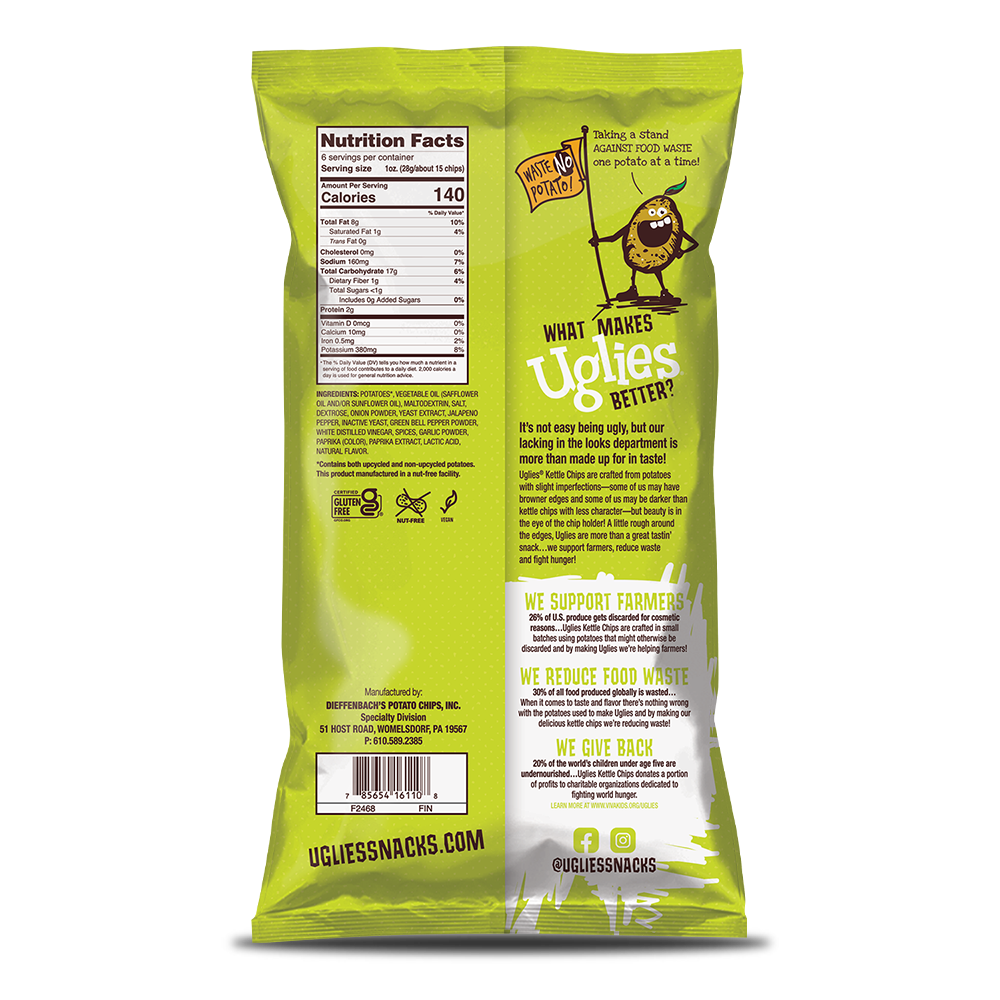Uglies Jalapeno Kettle Chips
