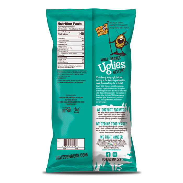 Uglies Salt & Vinegar Kettle Chips