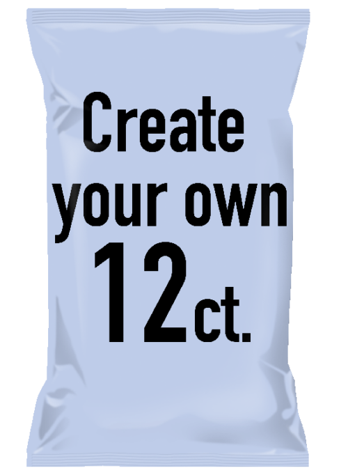 Create Your Own 12 ct. – Select 12 – 6oz family-size bags from all 3 Brands
