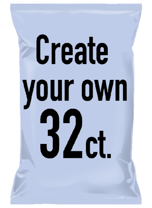 Create Your Own – Select 32 – 1oz Uglies single-serve bags