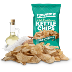 Dieffenbach's Salt & Vinegar Kettle Chips