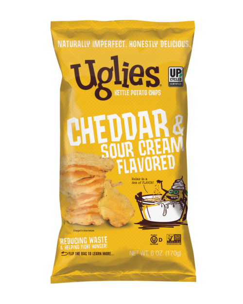 Uglies® Cheddar & Sour Cream Potato Chips