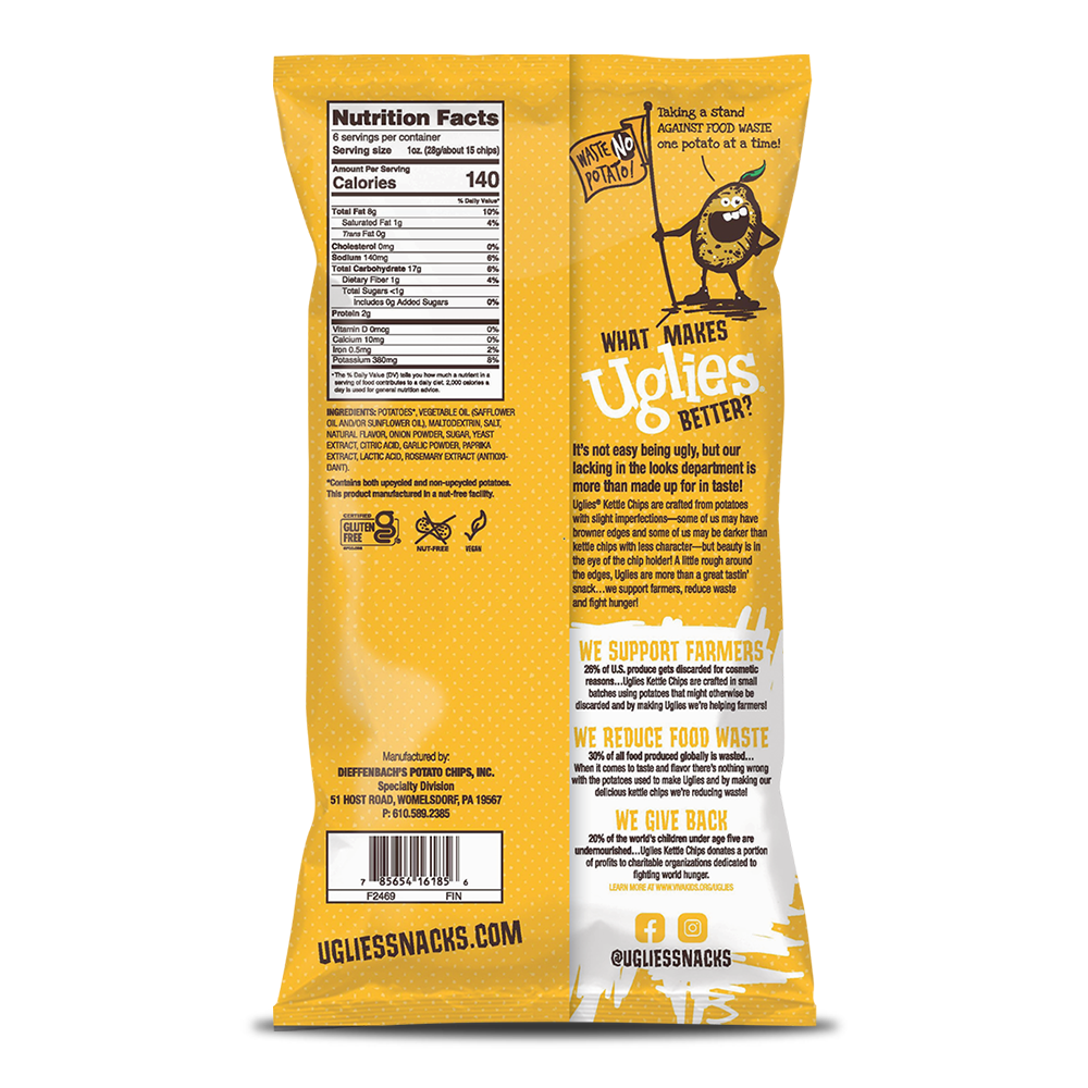 Uglies_6oz_cheddar_sourcream_VEGAN_back Uglies Cheddar & Sour Cream Kettle Chips
