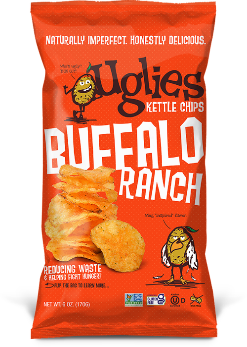 Uglies® Buffalo Ranch Potato Chips Dieffenbach's Potato Chips