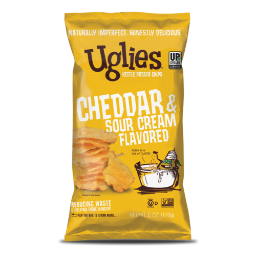 Uglies Cheddar & Sour Cream Kettle Chips