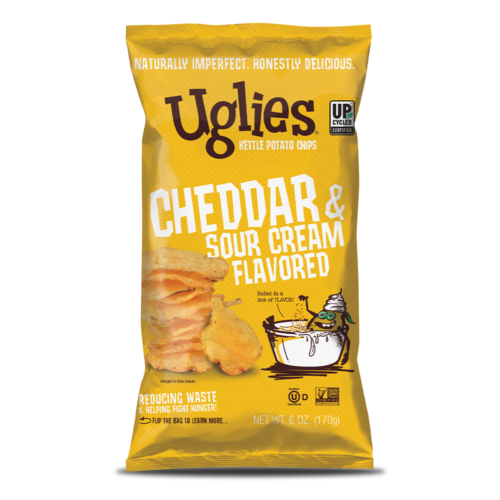 Uglies Cheddar & Sour Cream Kettle Chips